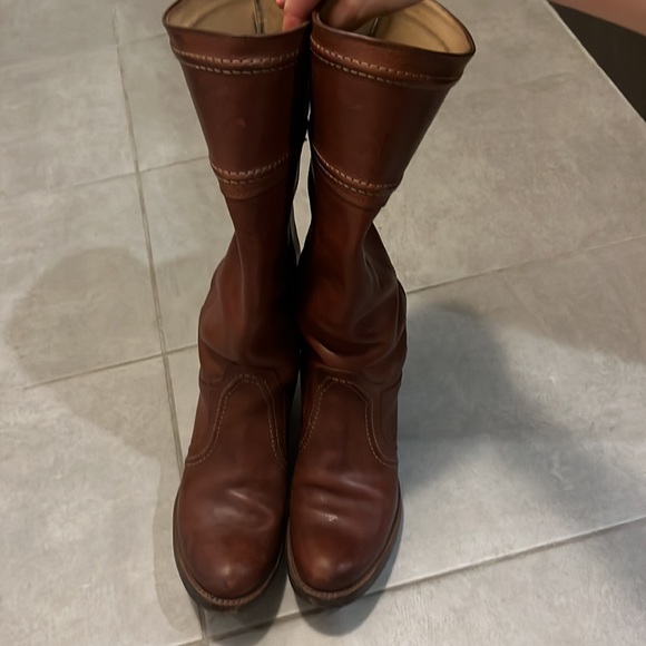 SOLD Frye jane leather boots - Picture 5 of 5
